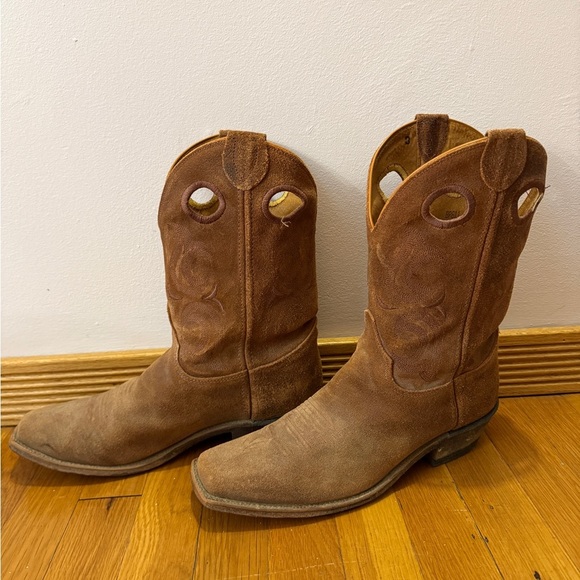 Justin BR611 Men's Bent Rail Western Boot with Madera Gaucho Square Toe 10.5 - Picture 2 of 16